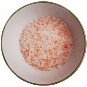 Himalayan crystal salt. You can buy coarse or fine.