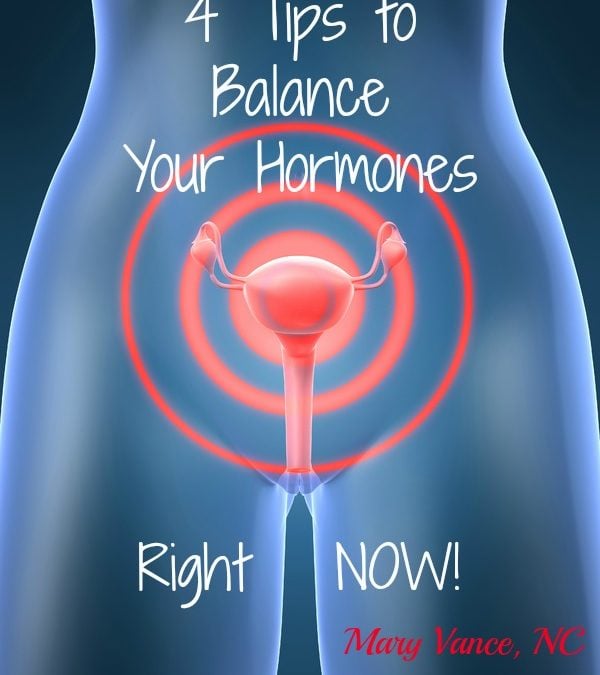 4 Tips to Balance Your Hormones Right NOW